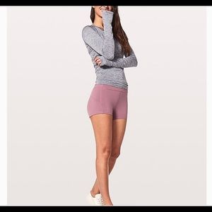 Lululemon In Movement Mauve Shorts, Size 6